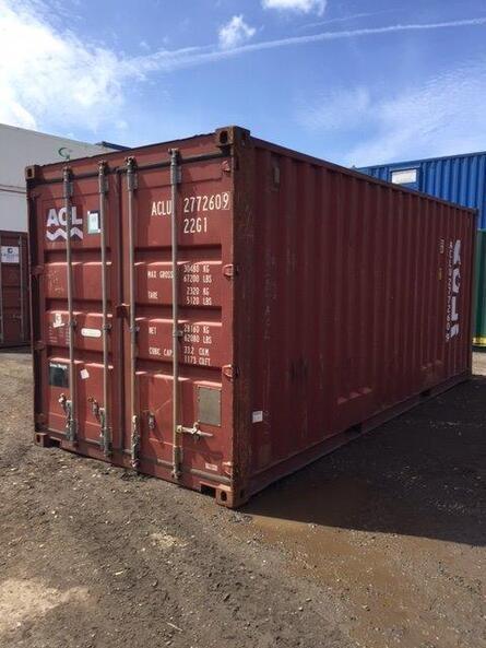 Storage Container ready for hire