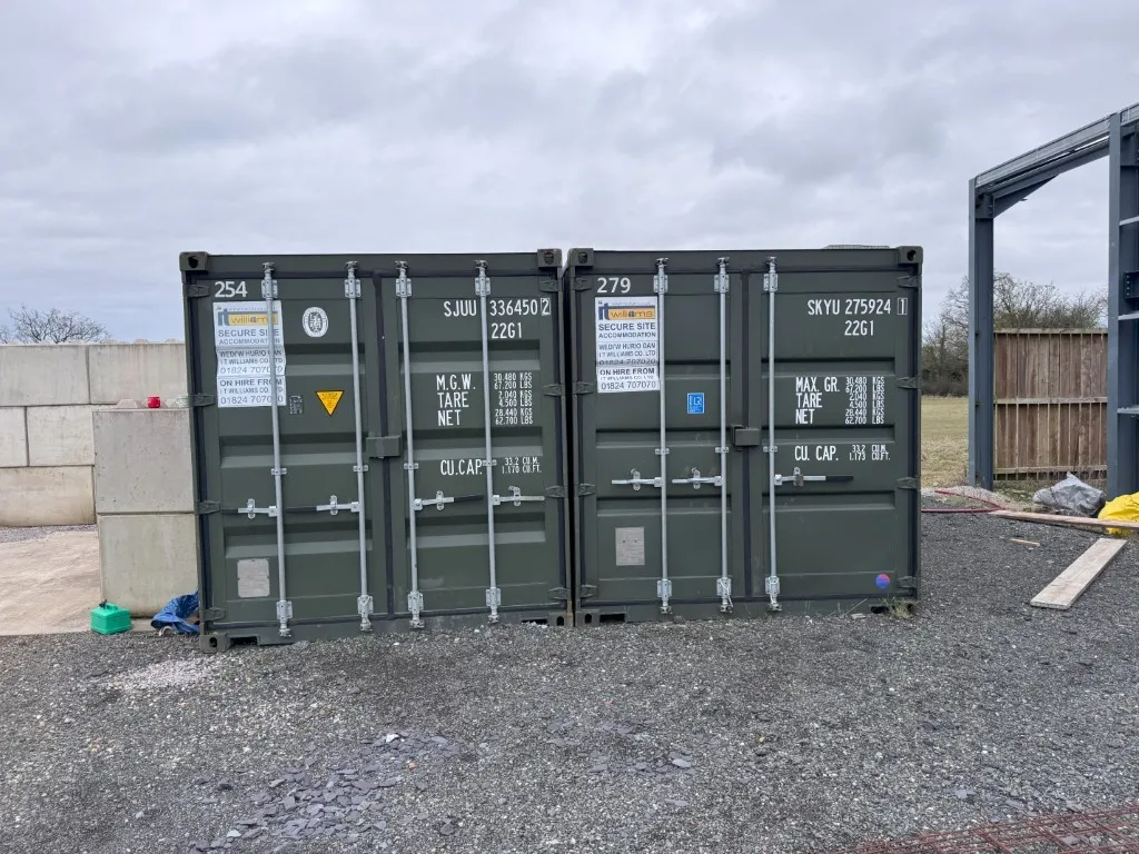 20ft Green Shipping Container