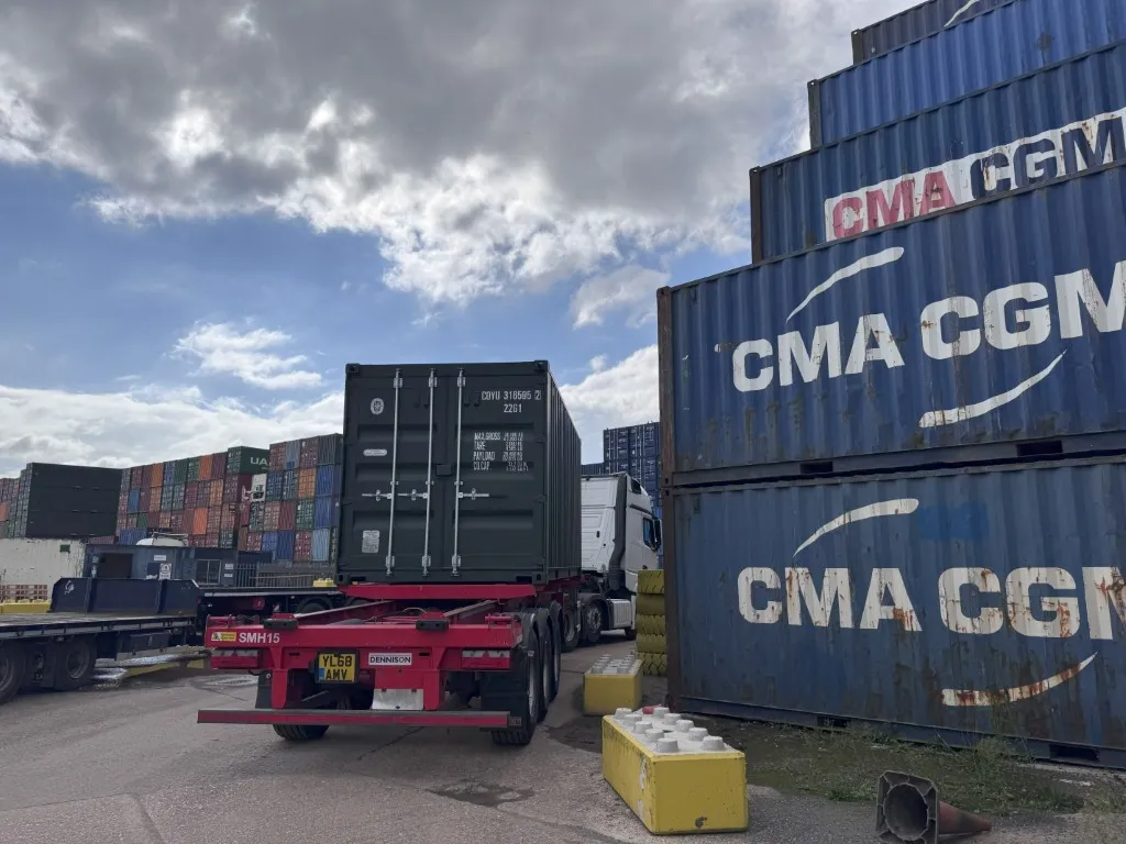 20ft Green Shipping Container