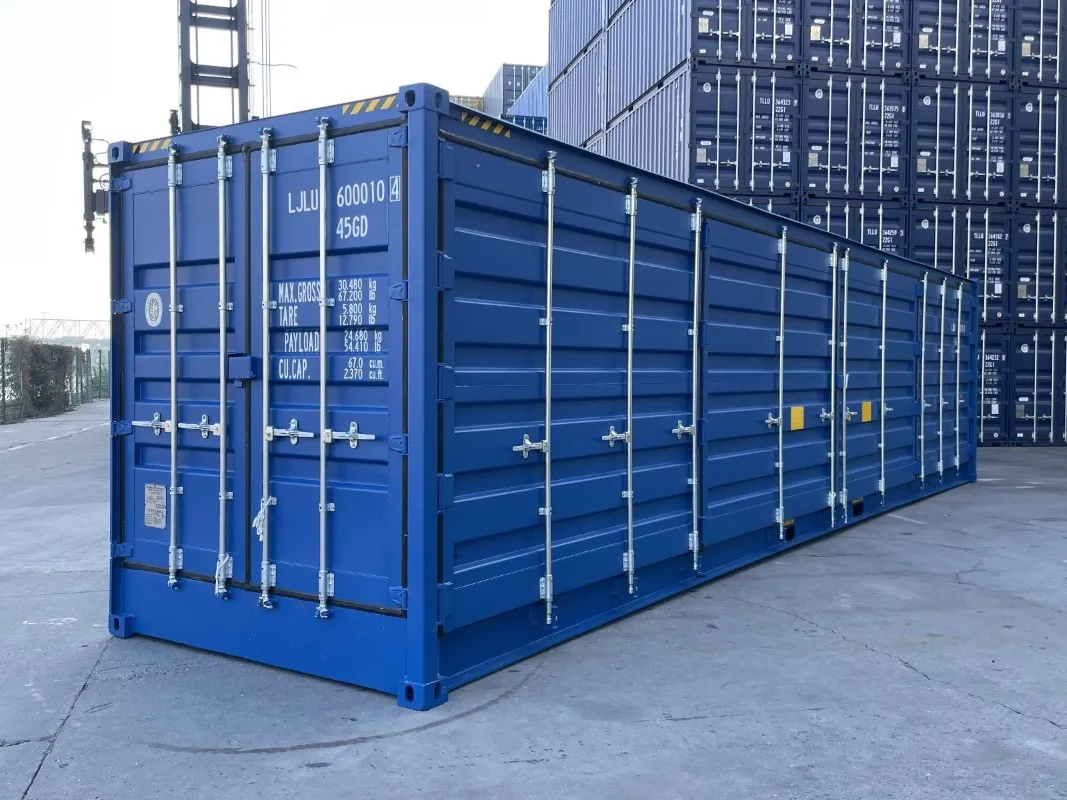 side opening Containers